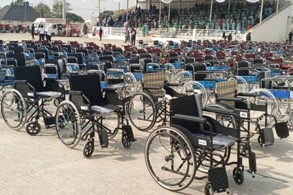 Governor Ododo Donates Over 500 Wheelchairs Gov Ododo donates over 500 wheelchairs to PWDs