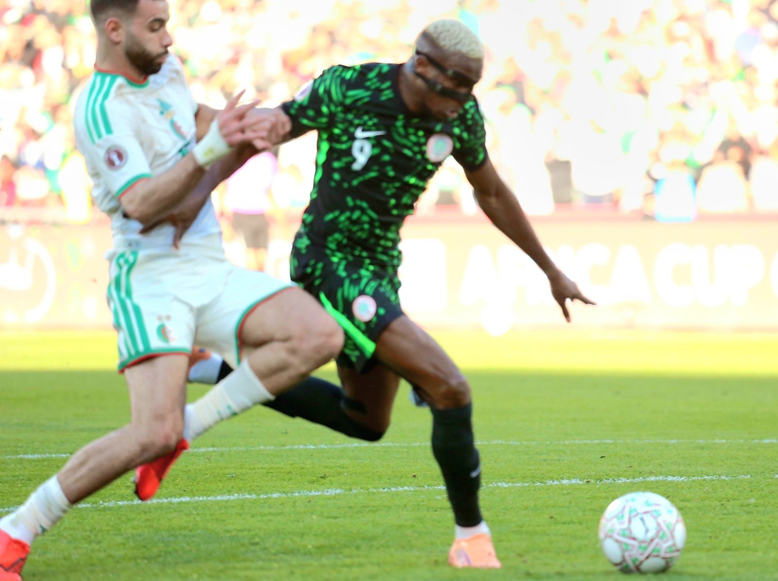IMG 2447 Super Eagles Beat Desert Foxes 2-0 to Reach AFCON Semi-Finals