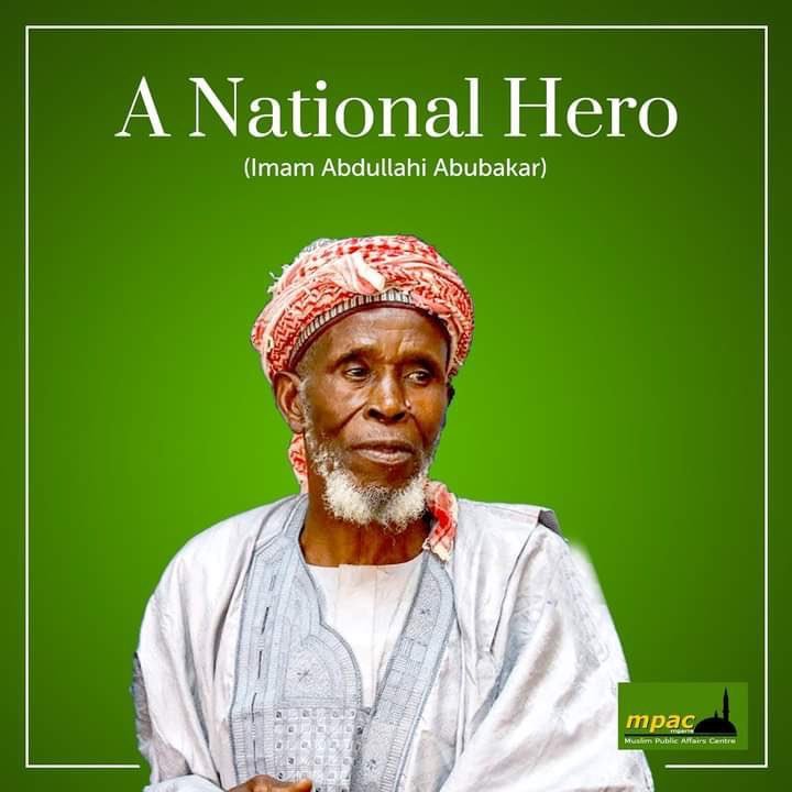 Imam Abubakar Abdullahi CAN pays tribute to heroic Imam who saved 262 Christians