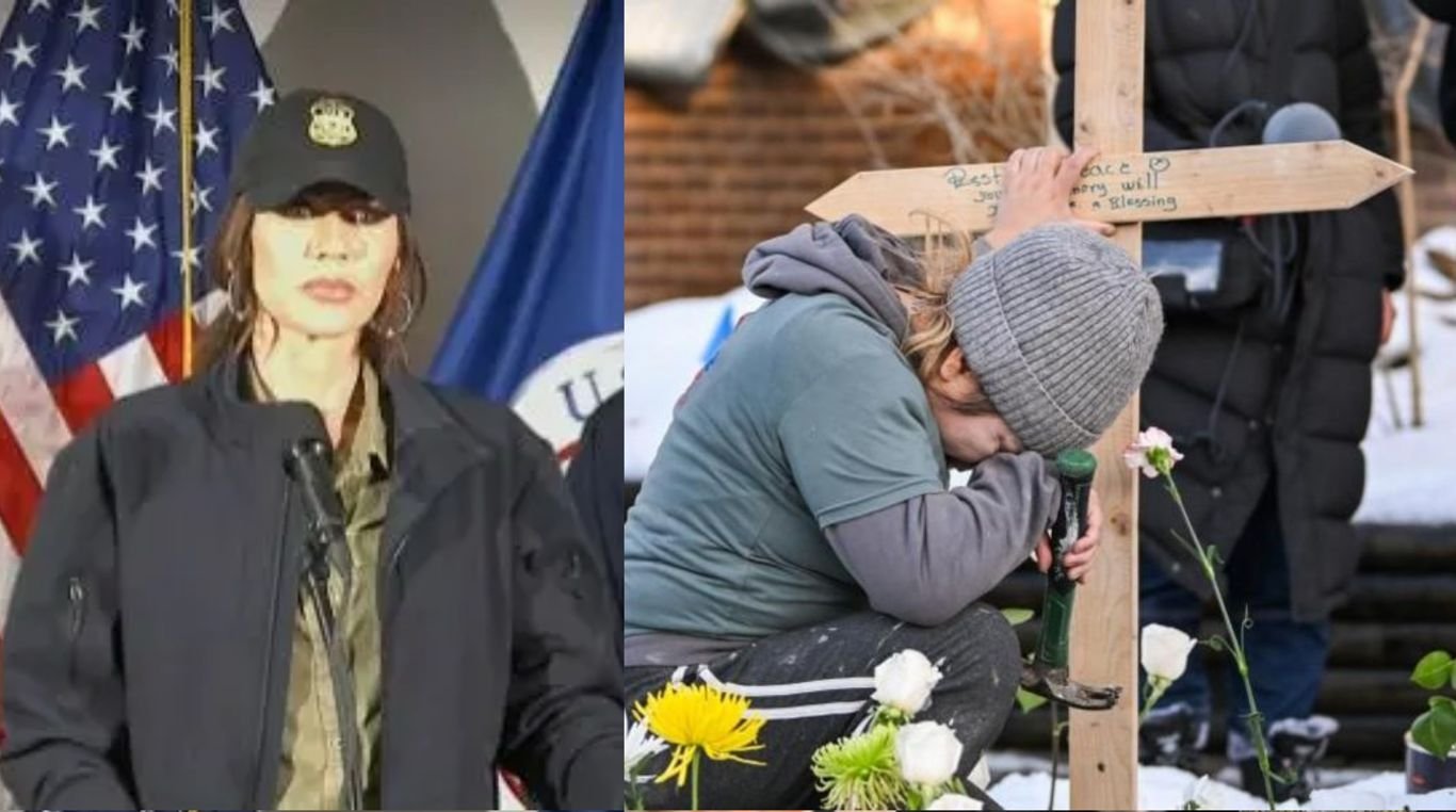 Kristi Noem ICE ICE: Slain woman was domestic terrorist who weaponised her vehicle to try to kill officers - Noem