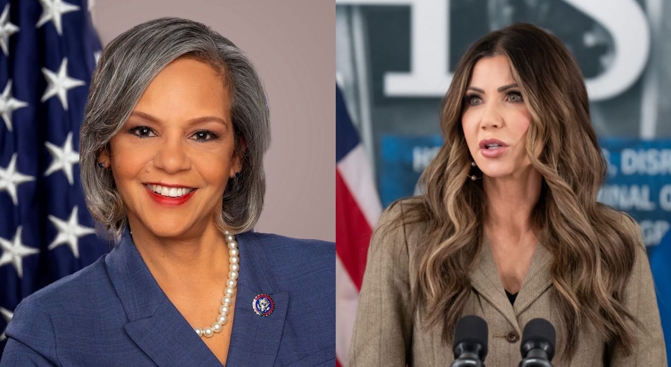 Robin Kelly and Kristi Noem I am impeaching Secretary Kristi Noem - Rep Kelly