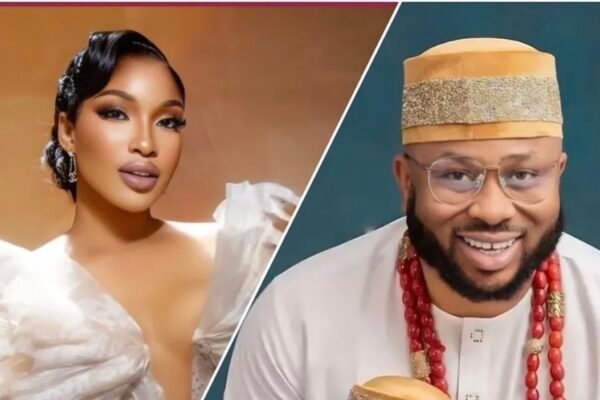 Tonto Dikeh and Churchill Tonto Dikeh reconciles with ex-husband after 10 years of separation