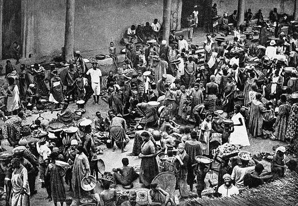 Vegetable Market Old Calabar Nigeria History of ancient city of Calabar