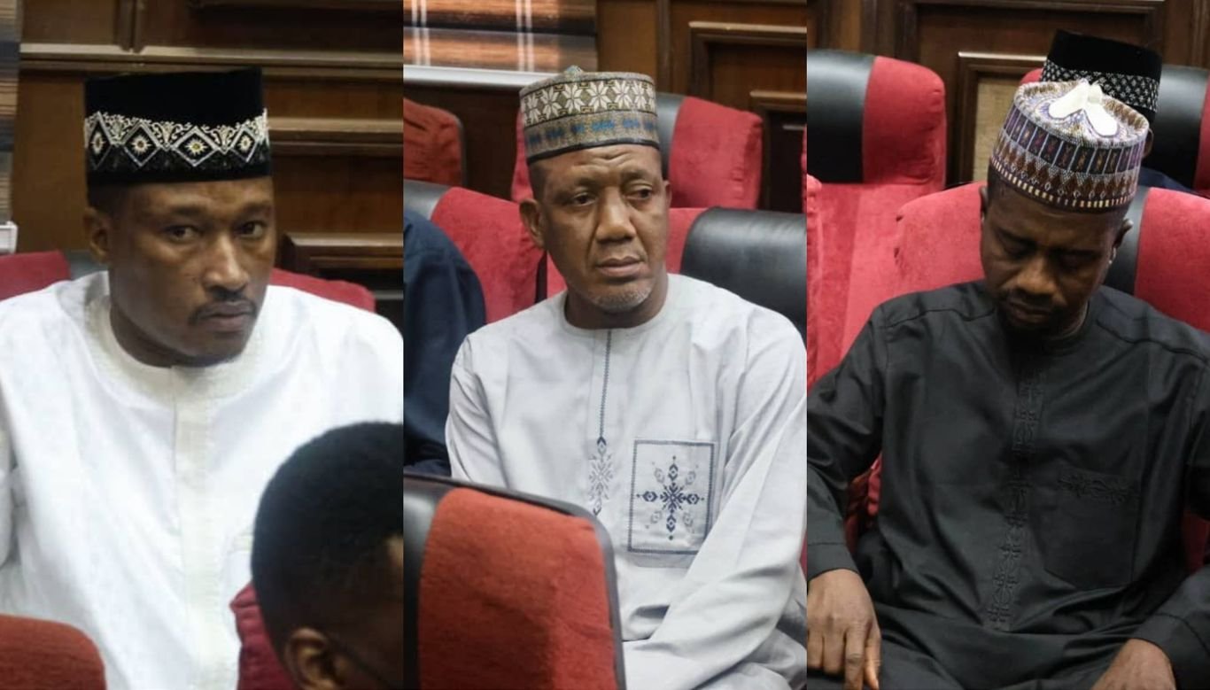 Yakubu Adamu Balarabe Abdullahi Ilelah Aminu Mohammed Bose Kabiru Yahaya Mohammed Bauchi Commissioner, 3 others arraigned for alleged terrorism financing