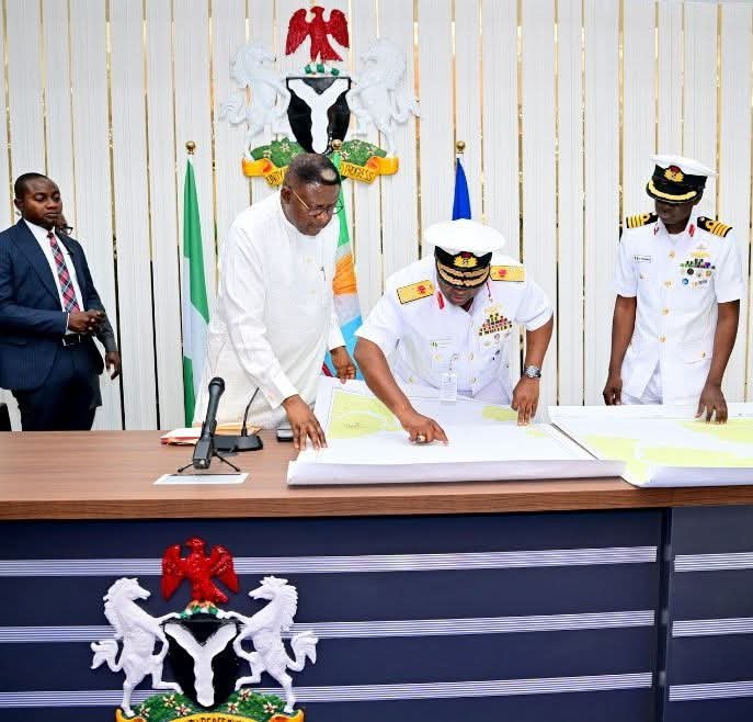 bassey otu navy FG begins plotting coordinates of disputed and newly drilled oil and gas wells