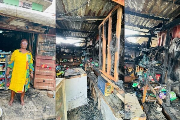calabar fire razes shops Fire razes shops worth millions in Calabar