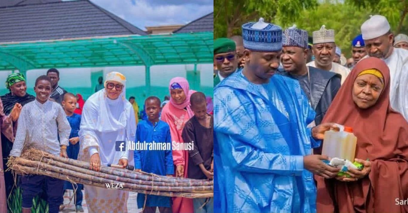 nigerian politicians empowerment Nigerians mock politicians over sugarcane and cooking oil empowerment