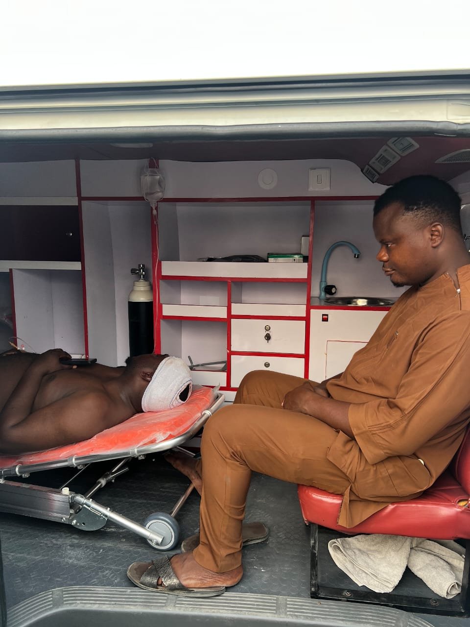 nycn emmanuel olayi accident 2 Cross River NYCN Chairman, others involved in road accident