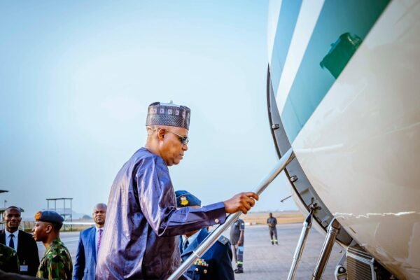 shettima aircraft departure VP Shettima departs Abuja for Guinea-Conakry