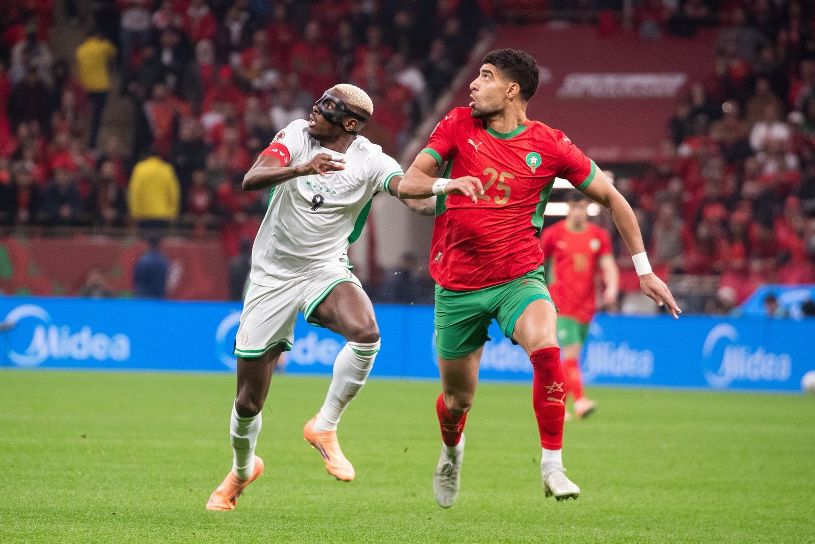 victor osimhen nigeria vs morocco Nigeria lose to Morocco in AFCON semi-final