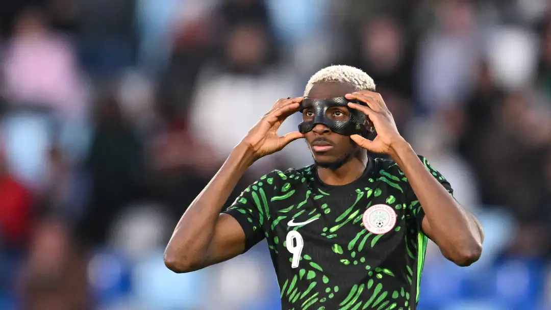 victor osmihen 3 #AFCON2025: Nigeria comfortably see off Algeria to set up semi-final clash with Morocco