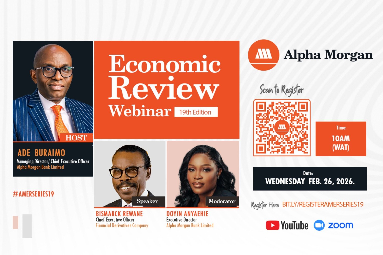 Alpha Morgan Alpha Morgan to Host 19th Economic Review Webinar