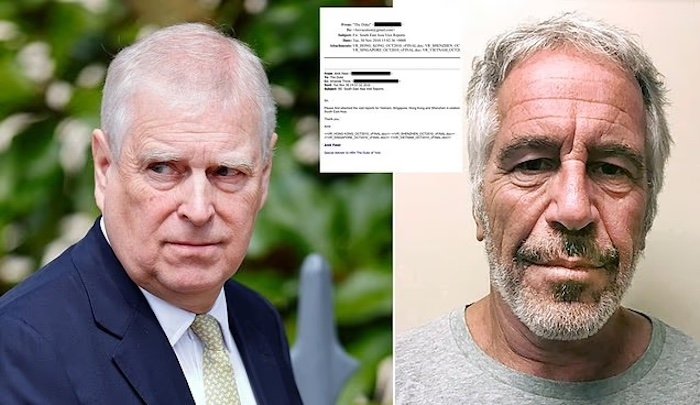Emails Suggest Andrew Mountbatten Windsor Shared Confidential Trade Envoy Information With Jeffrey Epstein Andrew Mountbatten-Windsor shared confidential information from his role as UK's trade envoy with Jeffrey Epstein - Police probe claims