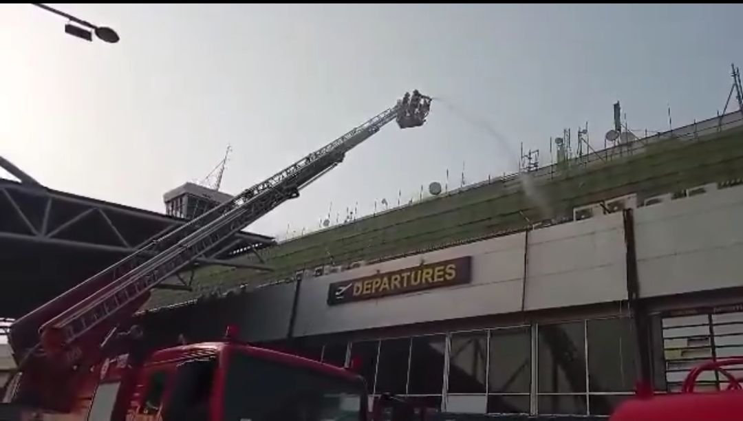 MMIA fire MMIA Fire Update: 6 injured as flights resume
