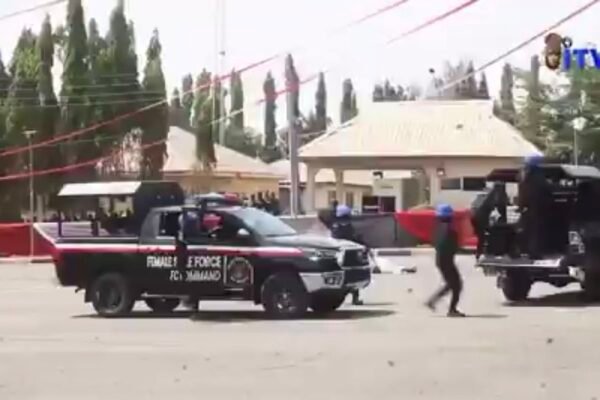 NSCDC vehicle NSCDC mourns ASC Ogbodo Ene Victoria, female officer killed during Civil Defence Day drill