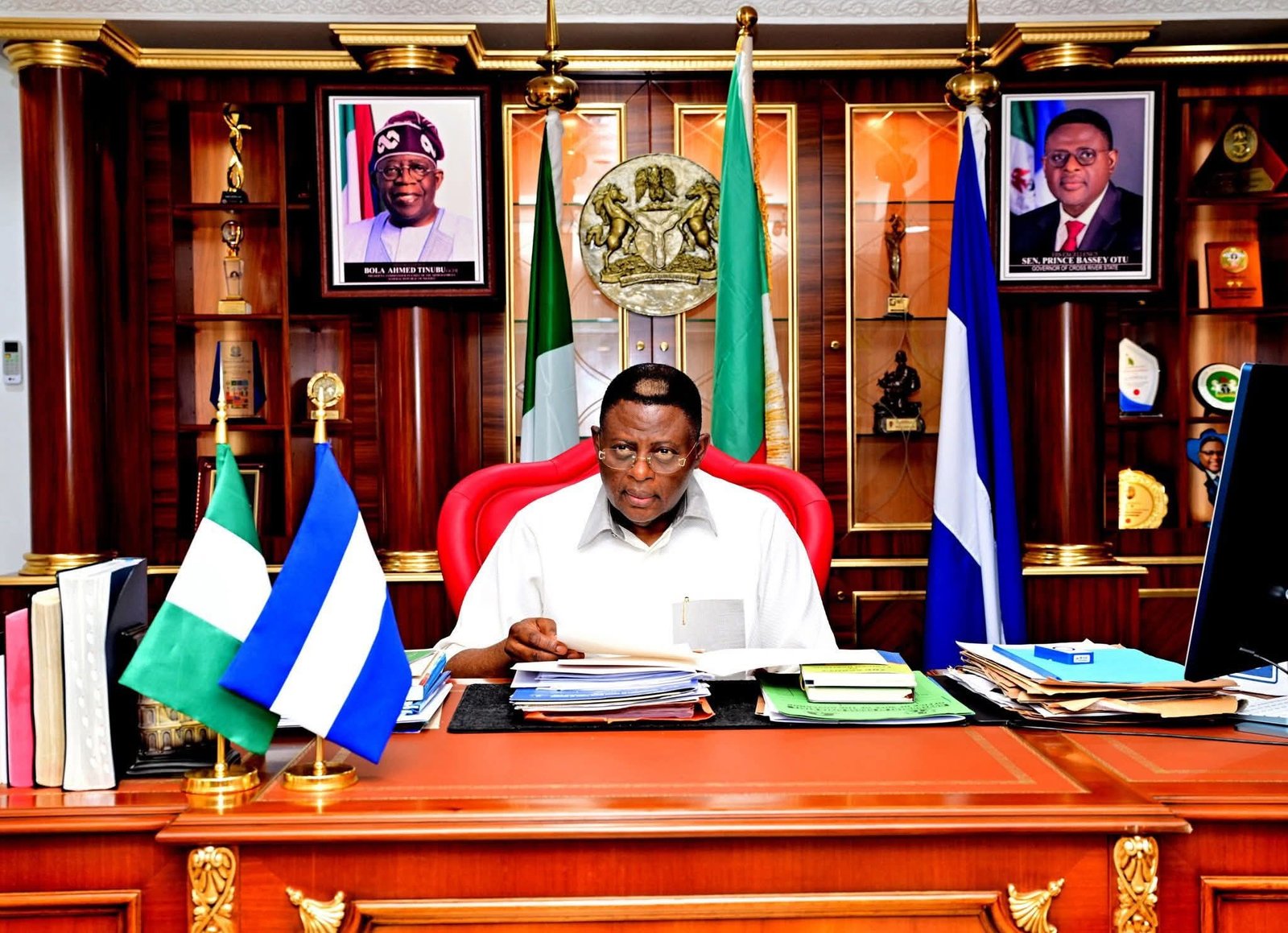 Prince Bassey Edet Otu 2 Gov Otu appoints 7 into Local Government Service Commission