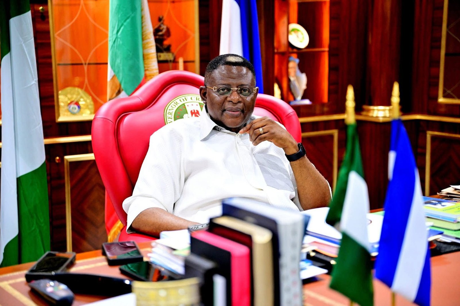 Prince Bassey Edet Otu Governor Otu releases N339m for WAEC registration