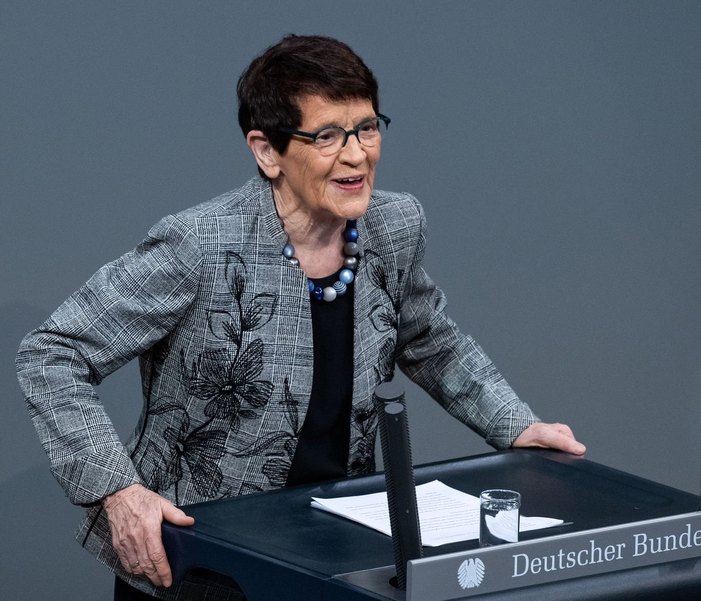 Rita Suessmuth Flags lowered at Bundestag in honour of trailblazing German lawmaker