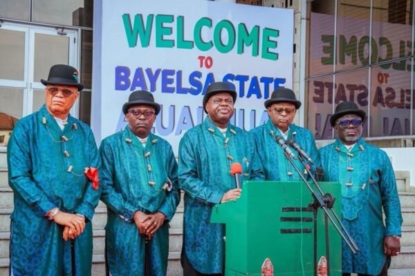 South South Governors Bassey Otu Umo Eno Monday Okpebholo Douye Diri Siminalayi Fubara South South govs back Tinubu’s executive order on oil revenue remittance