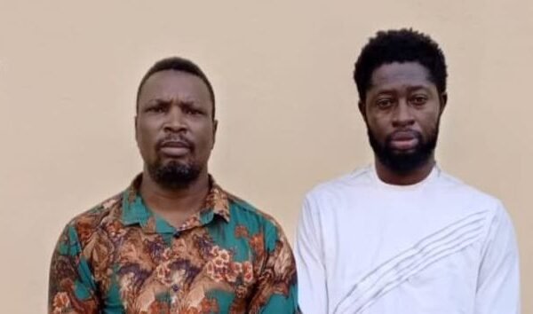Ufuoma Sunday James and Lawrence Umuakpero Oboguayivwgue DSS arraigns suspects over murder of 4 soldiers in 2023