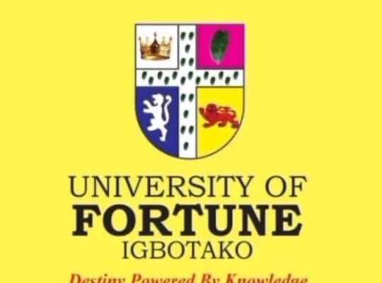 cc513ef5 5ad9 4722 abca 11aa179a9124 University of Fortune Releases 2026/2027 School Fees, Announces Students’ Welfare Packages