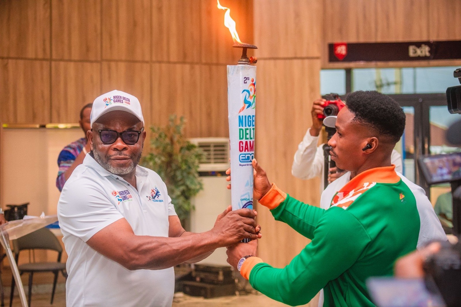 cfad4c86 437e 4386 bfbb 296d3ca31eae Gov Otti Pledges Enhanced Performance as Niger Delta Games’ Torch Arrives Abia