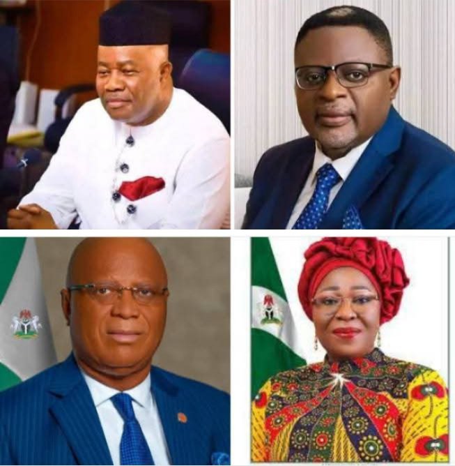 Akpabio Otu Eno Eyakenyi EXCLUSIVE: With Sen. Akpabio, Gov. Otu, Gov. Eno and Sen. Eyakenyi, this could be turnaround era for Abasi Nation - Dr Victor Udo