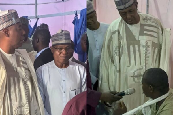 Babagana Umara Zulum Zulum returns from lesser Hajj, visits victims of bomb blasts