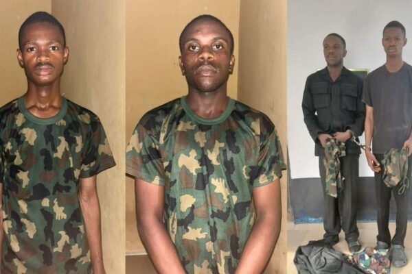 Fake naval officers NNS VICTORY arrests, hands over fake Naval officers to Police in Calabar