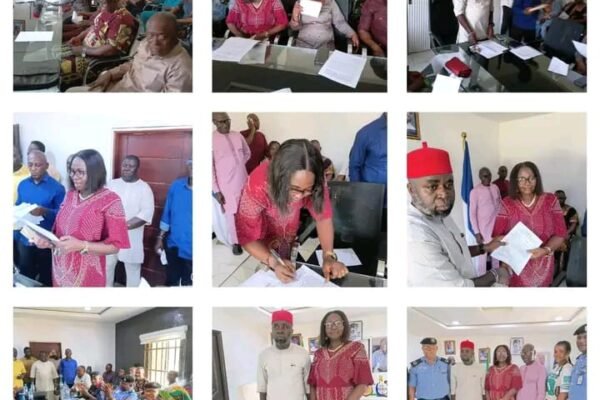 Mary Illah Otoro New Ogoja Vice Chairman takes oath of office