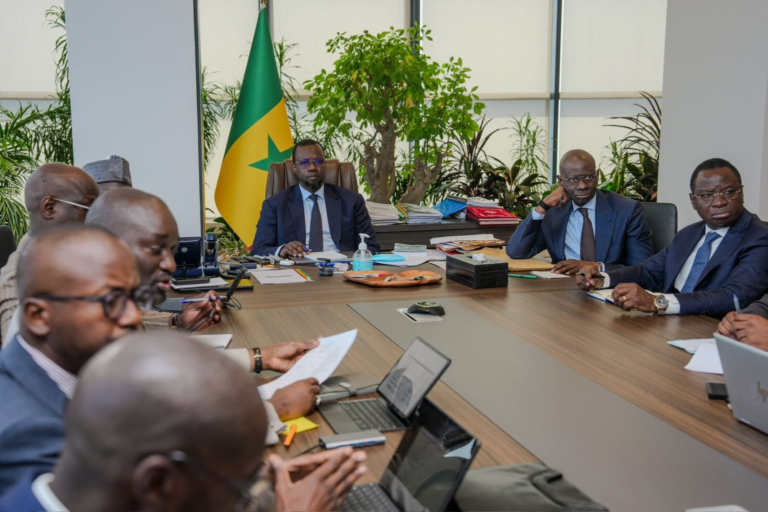 Ousmane Sonko chaired a special government meeting Senegal shields fuel supply amid Middle East war