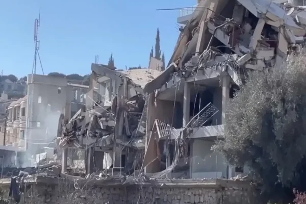 South Lebanon Rubbles Russia accuses Israel of deliberately destroying its cultural centre in South Lebanon