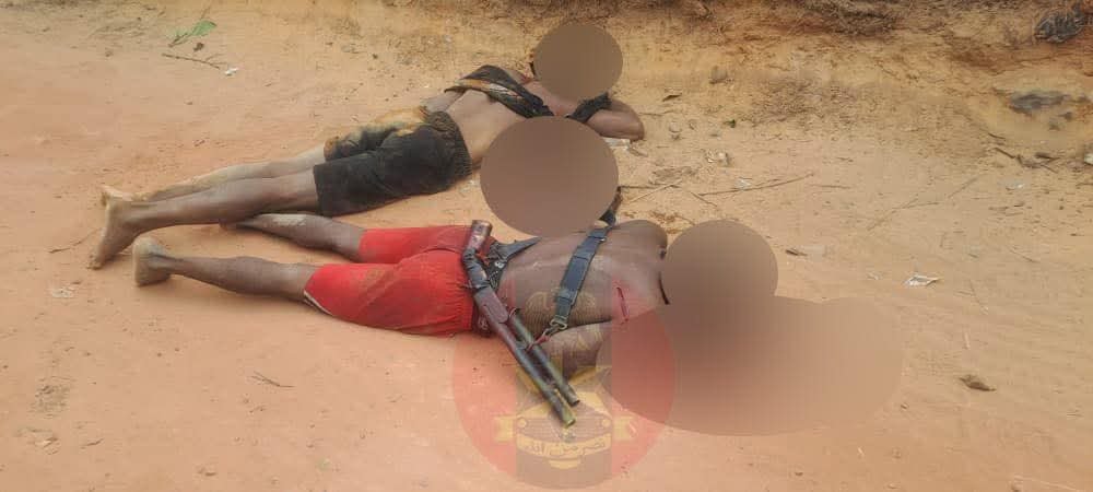 unknown gunmen killed by army in Obubra Army kills 4 gunmen, repels ambush in communal dispute in Obubra
