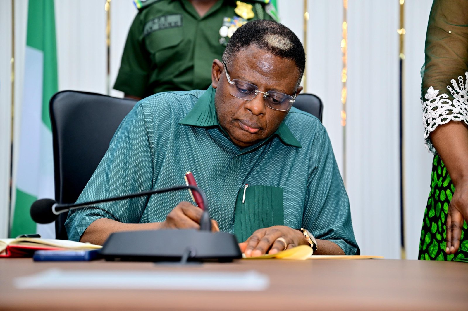 Bassey Otu signs Gov Otu signs 4 bills to transform health, environment, education in Cross River