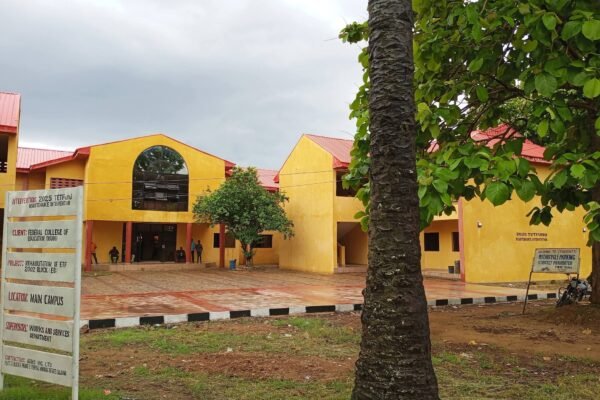 FB IMG 1777586999750 FCE Provost Utubaku Hands Over Rehabilitated ETF 2002 Block (EB) to Dean Orim Under 2025 TETFUND Intervention