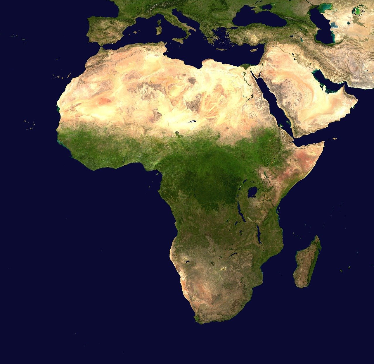 Map of Africa Middle East conflict threatens Africa’s economic stability — AU, AfDB warn