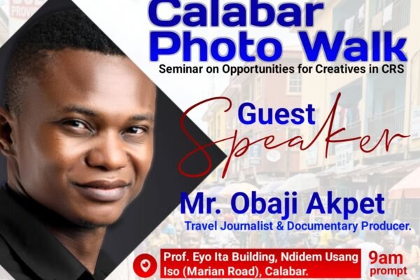 Obaji Akpet Peter Bello Foundation Obaji Akpet returns to Calabar as guest speaker at creative industry seminar