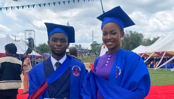 Offiong Bassey Edet and Okpodighi Eno obong UNICAL 38th Convocation: Offiong Bassey Edet, Okpodighi Eno-obong emerge best graduating students
