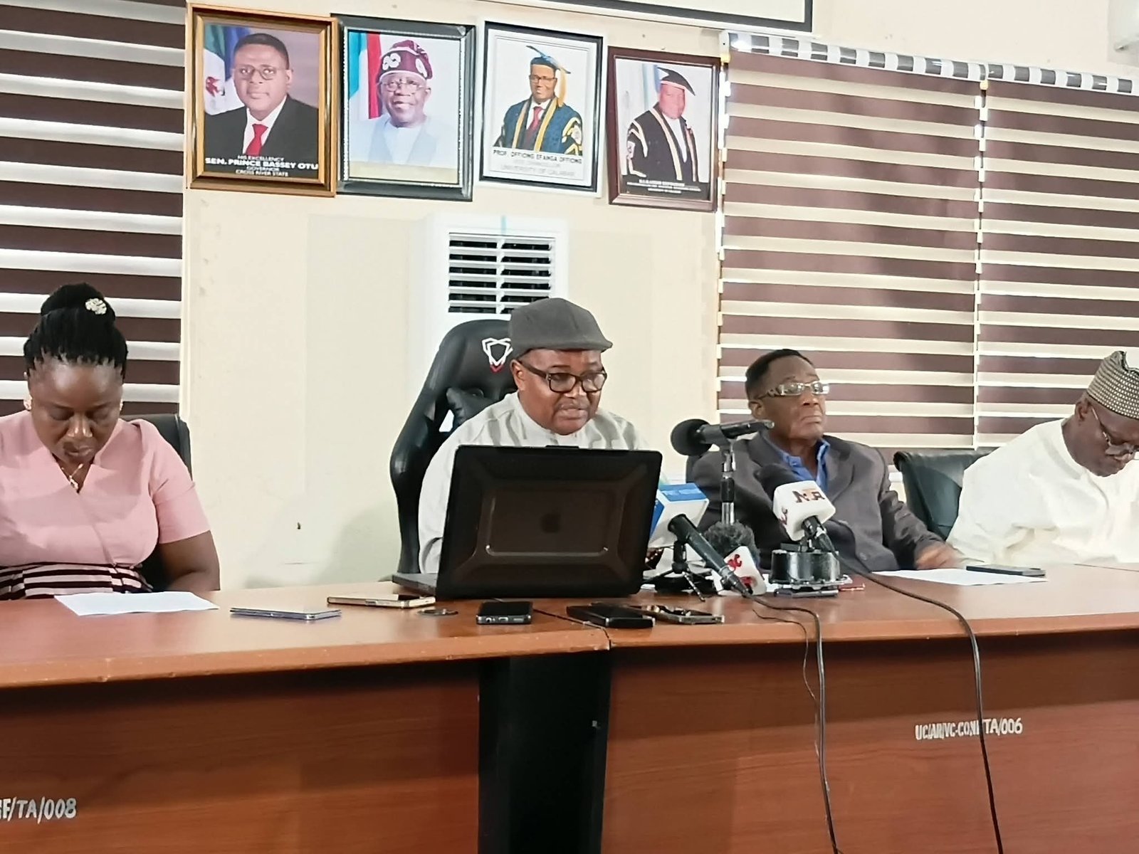 Offiong Effanga Offiong UNICAL VC vows to fight employment, admission racketeering