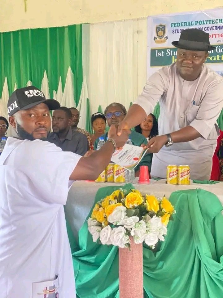 Richard Uket Comrade Richard Uket sworn in as pioneer SUG President of FPU Ugep