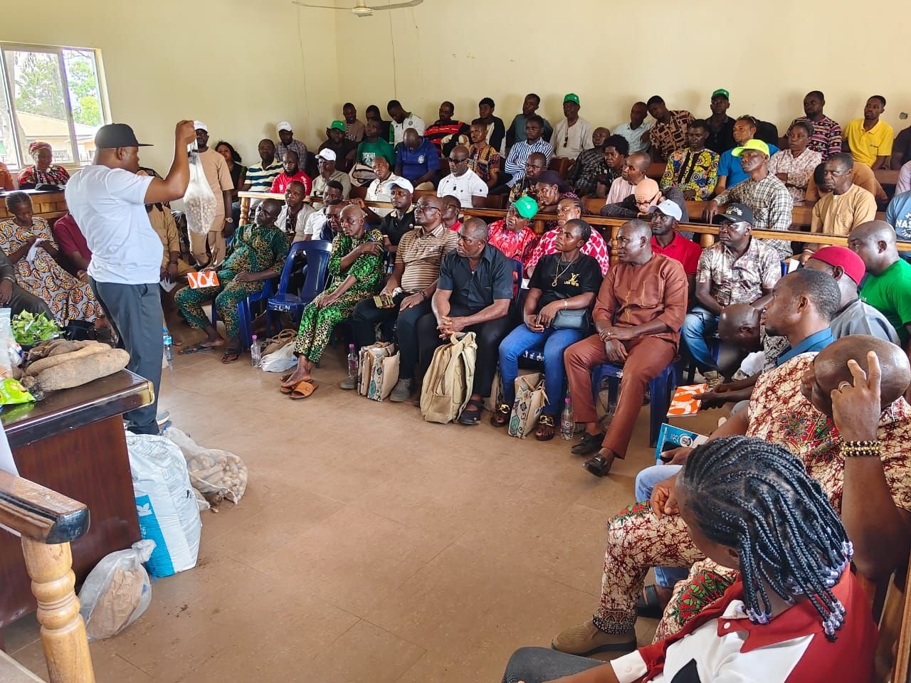 image 291 C’River Trains 400 on Modern Seed Yam Production