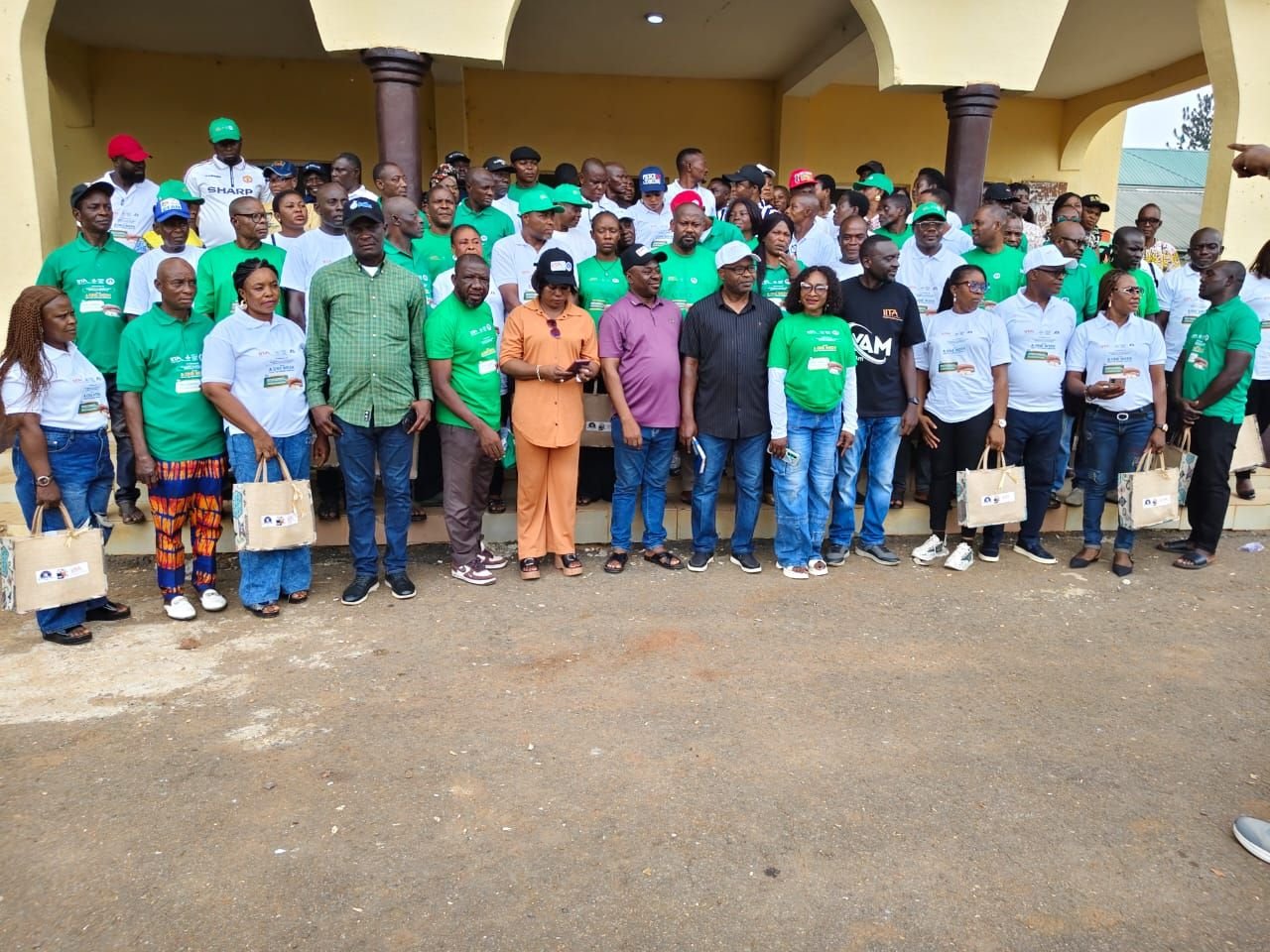 image 292 C’River Trains 400 on Modern Seed Yam Production