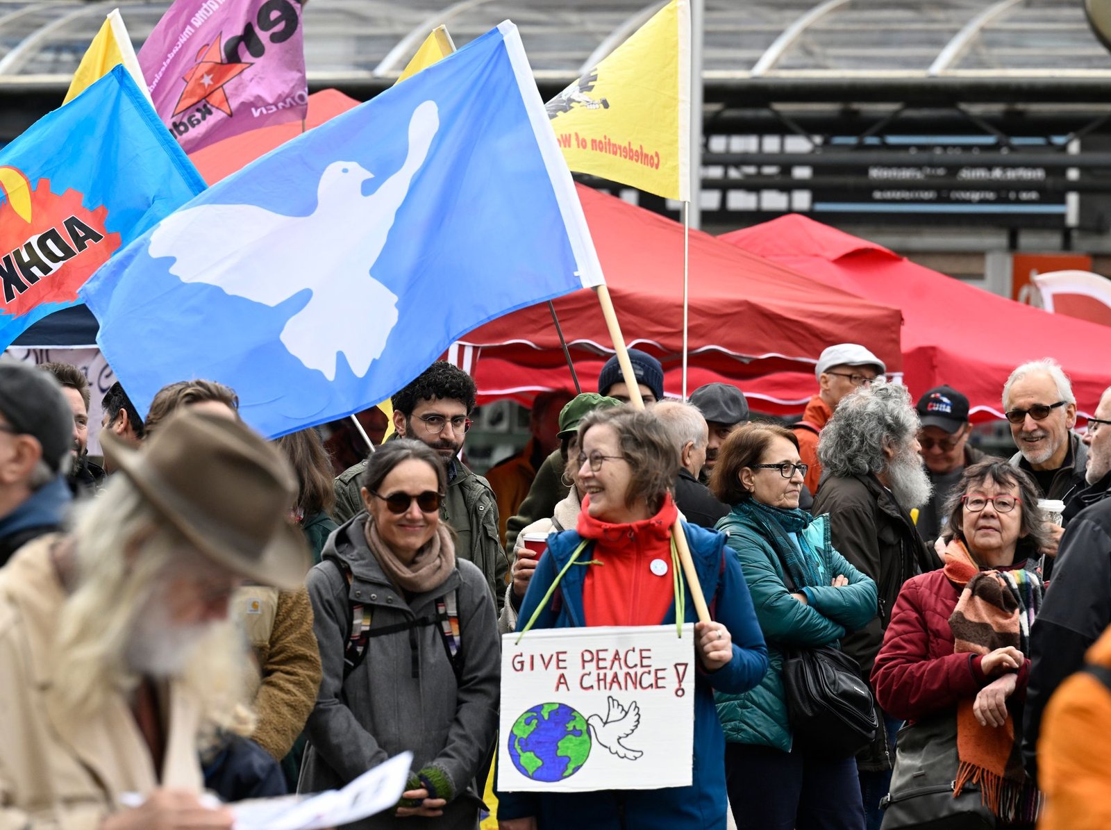 traditional Rhine Ruhr Easter March in Duisburg Annual Easter peace marches draw thousands across 70 German towns