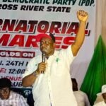 Arthur Jarvis Archibong PDP Defies Rain, Elects Arthur Jarvis as Guber Candidate in Cross River