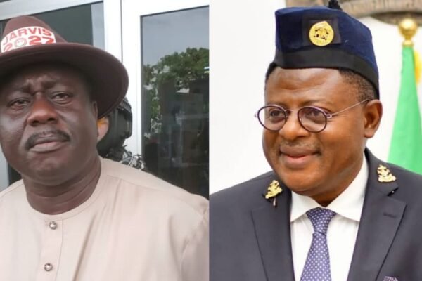 Arthur Jarvis Archibong and Bassey Otu PDP Governorship Candidate Condemns Governor Otu's Alleged Threat on Opposition
