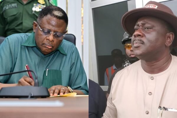 Bassey Otu and Arthur Jarvis Archibong 2027: PDP Declares Otu's Seat Vacant Over Alleged Poor Performance