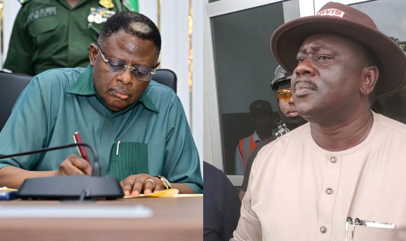 Bassey Otu and Arthur Jarvis Archibong 2027: PDP Declares Otu's Seat Vacant Over Alleged Poor Performance