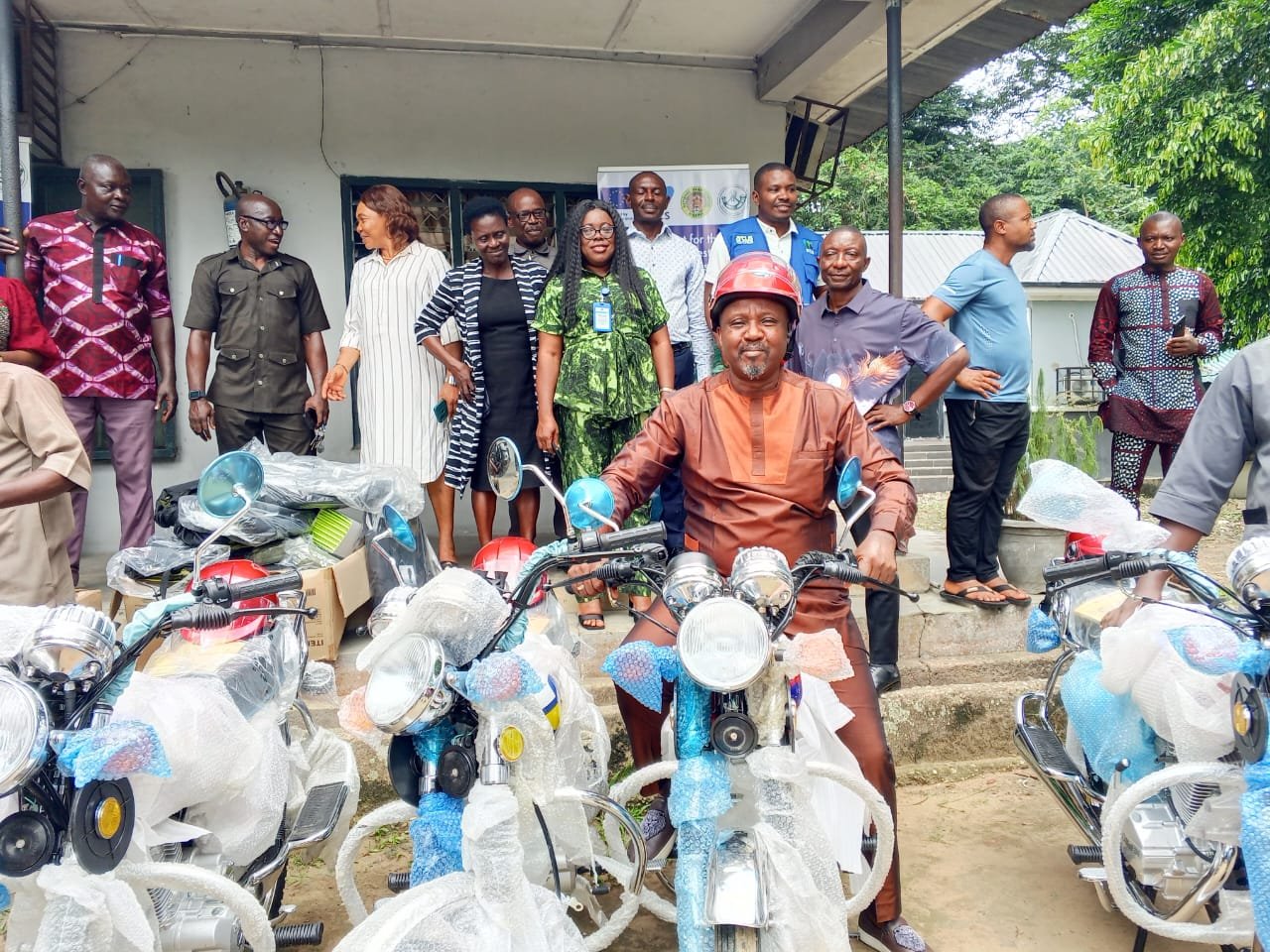 Cross River Forestry Commission Motorcycles 3 Cross River Forestry Commission Receives Patrol Motorcycles for Forest Surveillance