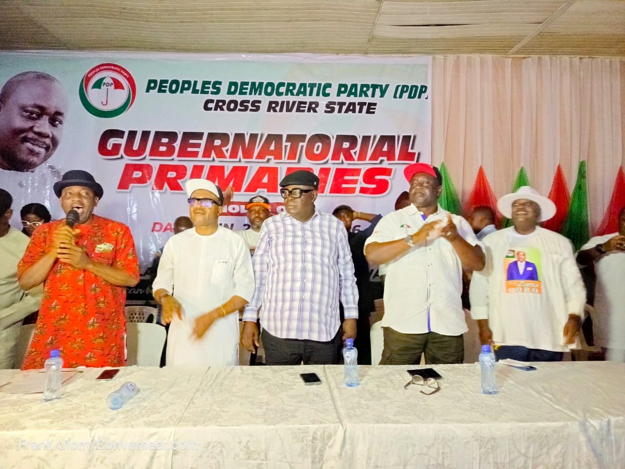 Cross River PDP PDP Defies Rain, Elects Arthur Jarvis as Guber Candidate in Cross River