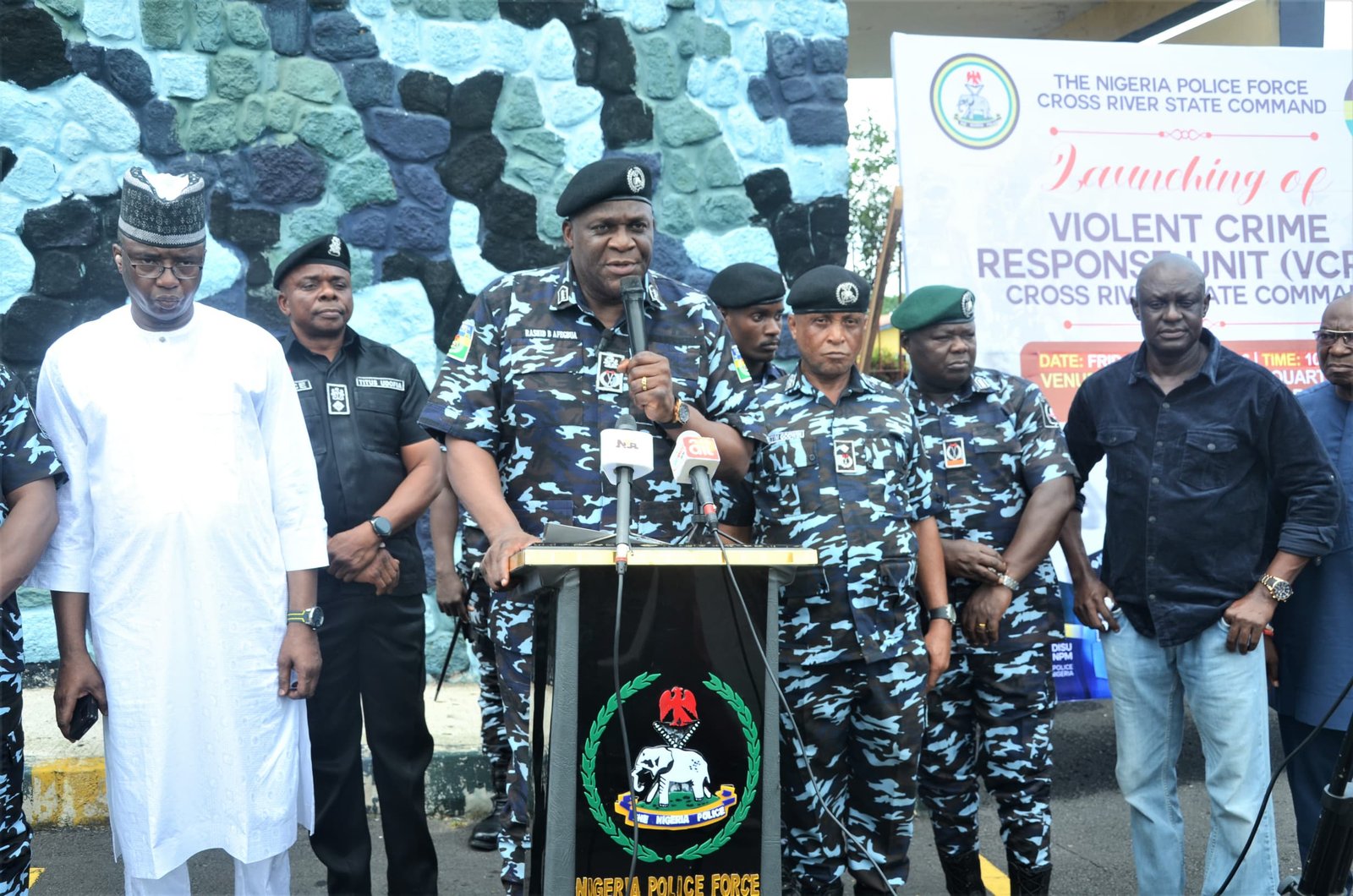 Cross River State Police Violent Crimes Response Unit VCRU CP Rashid Afegbua C'River CP Afegbua Inaugurates Violent Crimes Response Unit (VCRU), Dissolves Existing Tactical Teams